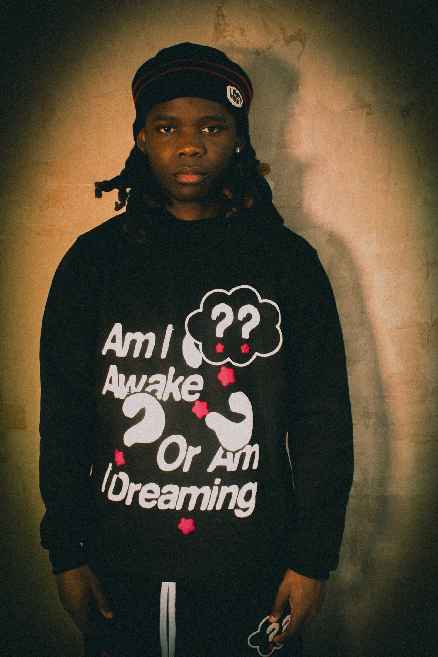 “DREAMING” - BLACK HOODIE